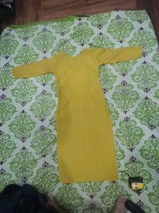 Mustard Yellow Kurta
