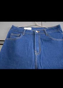 Wide Leg Dark Wash Denim Jeans