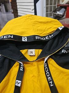 Yellow Hoodie Half Sleeve Tshirt