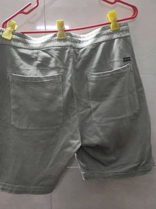 Zara Men's Grey Casual Shorts