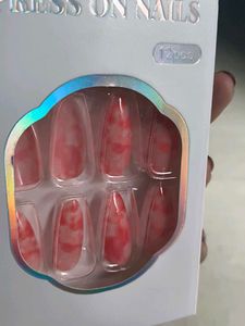 Press On Nails - Marble Design