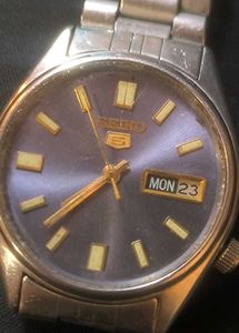 Seiko 5 Automatic Vintage Watch Working
