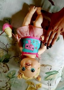 Baby Alive Doll with Ice Cream Cone
