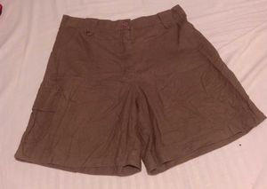 Brown Cargo Shorts