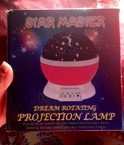 Rotating Star Projector Lamp