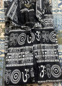 Black &amp; White Printed Shirts Combo