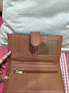 Boho Woven Clutch Wallet