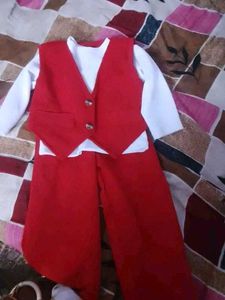 Kids Red Formal Outfit