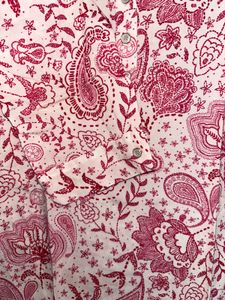 Vibrant Pink Paisley Print Kurta