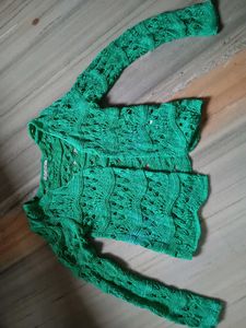 Crochet Shrug.