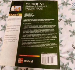 Current Diagnosis &amp; Treatment Pediatrics
