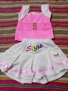 Cute Pink &amp; White Outfit