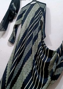 abaya printed 💙🩵