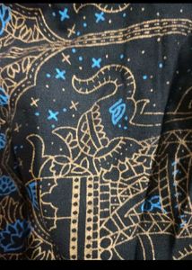 Boho Elephant Print Palazzo Pants