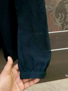 Chic Black Sheer Long Sleeve Top