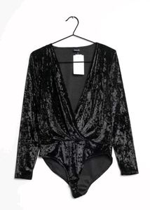 Velvet Wrap Bodysuit