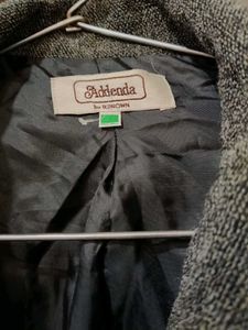 timeless vintage tweed blazer from japan