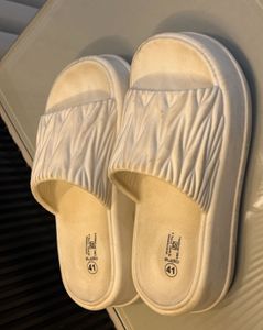 White Platform Slides