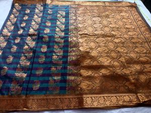 South Pattu Saree Double Colour