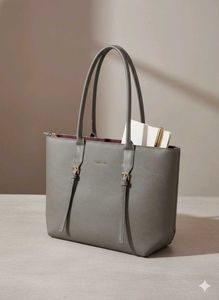 Elegant Gray Tote Bag