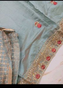 Elegant Embroidered Kurta Set with Dupatta