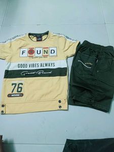 Boys T-shirt and Shorts Set
