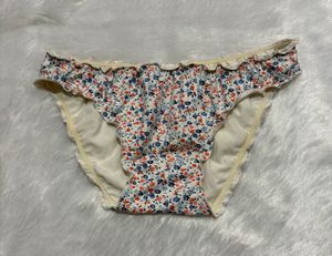 Floral Print Bikini Briefs