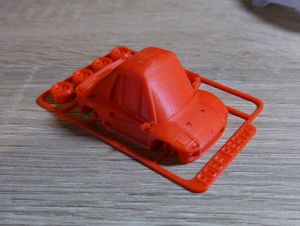 Tooned Ferrari F40 Kit Card 3D Printed