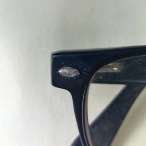 Black Wayfarer Style Glasses