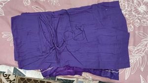 Beautiful Purple Bandhani Saree