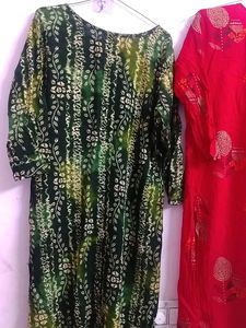 Vibrant Kurta Set - Two Beautiful Styled,
