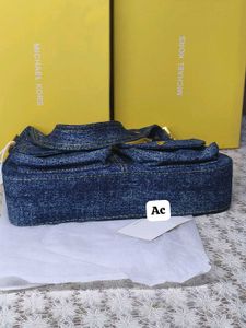 Stylish Denim Hobo Bag