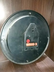 Vintage Gold Wall Clock with वाशिंग मशीन कवर