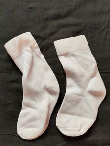 White Baby Socks