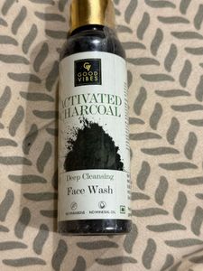 Good Vibes Activated Charcoal Face Wash