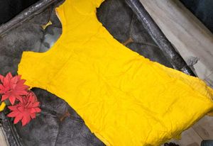 🌼 Bright Yellow Stylish Kurti pant  🌼