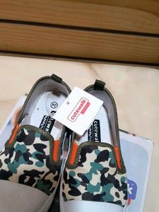 Cool Camo Slip-On Shoes