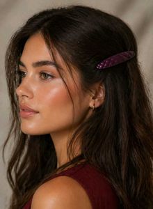 Chic Quilted Hair Clip