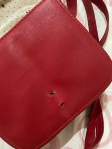 Chic Red Crossbody Bag