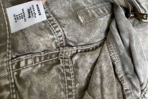 Acid Wash Wide Leg Jeans
