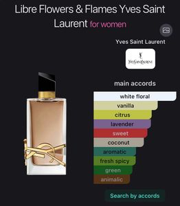ysl libre flowers and flames