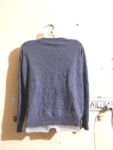 Grey Long Sleeve Top