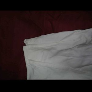 White Vest and Skirt Set