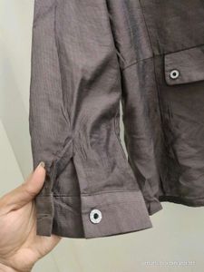 Stylish And Shiny Brown Shirt - S