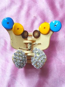 Sparkling Butterfly Hair Claw Clip