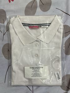 New Sealed WYO Classic White Polo T-Shirt