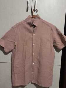 Textured Short Sleeve Shirt