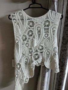 Boho Lace Crochet Top
