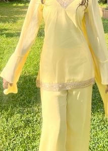 Elegant Yellow Kurta Set