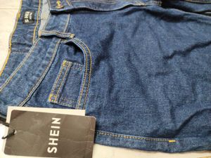 SHEIN Blue Denim Jeans